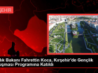 Sa�l�k Bakan� Fahrettin Koca, K�r�ehir'de Gen�lik Bulu�mas� Program�na Kat�ld�