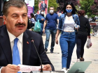 Salk Bakan Fahrettin Koca'nn aklad vaka saysnn dk olduu iller hangileri?