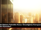 Sa�l�k Bakan� Fahrettin Koca: �nceli�imiz Koruyucu Sa�l�k Hizmetleri