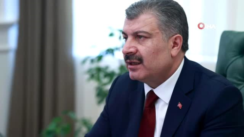 Salk Bakan Koca, AB lkelerinin Bykelileriyle video konferans yntemiyle bir araya geldi
