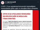 Sa�l�k Bakanl���'ndan 'a�� �a�r�s�' uyar�s�