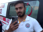 Sa�l�k �al��an� bas�n mensuplar�na sald�rd�