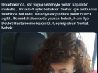 Sa�l�k ekipleri, 4 ayl�k Serhat bebek i�in karl� yollar� a�t�