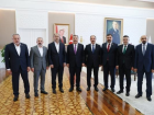 Sa�l�k-Sen Heyeti Sa�l�k Bakan� Koca'y� Ziyaret Etti