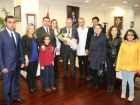 Salklar, Vali Fidan' Ziyaret Ettiler