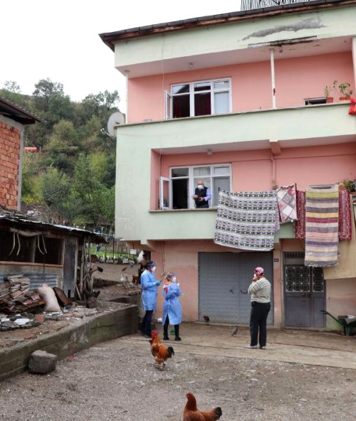 Samsun'da filyasyon ekibi, tm zorluklara ramen almalarn srdryor