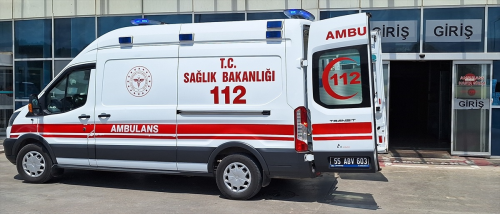 Samsun'da motosikletle bisiklet arpt: 2 yaral