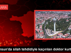 Samsun'da silah tehdidiyle karlan doktor kurtarld