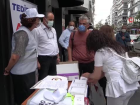 Samsun Tabip Odas� sahaya indi, vatanda�lara a�� �a�r�s� yapt�