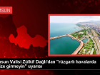 Samsun Valisi: R�zgarl� havalarda denize girmeyin