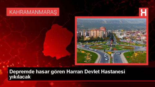 anlurfa Harran Hastanesi Yklyor