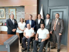 �ehit aileleri ve gazilerden Sa�l�k M�d�r�ne te�ekk�r ziyareti