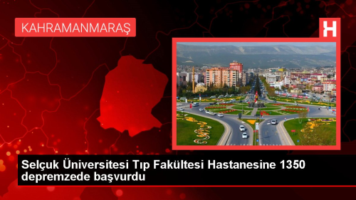 Seluk niversitesi Tp Fakltesi Hastanesine 1350 depremzede bavurdu