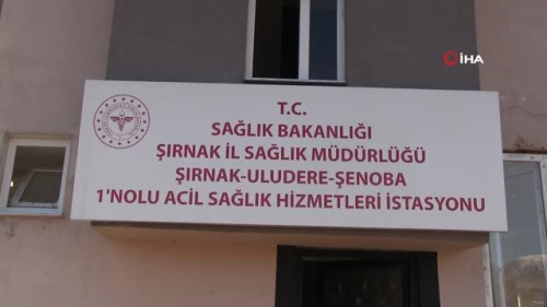 enoba'da acil salk hizmetleri istasyonu ald