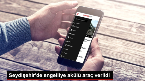 Seydi�ehir'de engelliye ak�l� ara� verildi