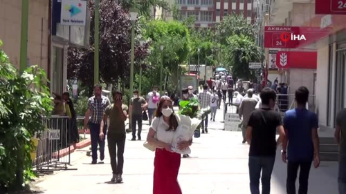 Siirt'te yasaa ramen vatandalarn ou maskesiz dolayor
