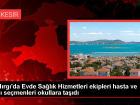Sındırgı'da yaşlı, engelli ve hasta vatandaşlara oy hizmeti