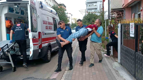 Sinir Krizi Geiren Vatandaa tfaiye Ekipleri Mdahale Etti