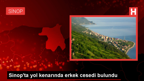 Sinop'un Trkeli ilesinde yol kenarnda erkek cesedi bulundu