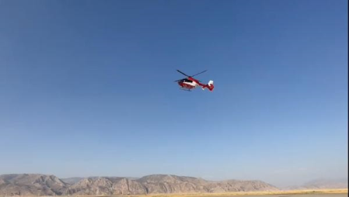 rnak'ta Kanser phesiyle Ambulans Helikopterle Sevk