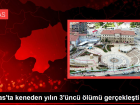 Sivas'ta keneden yılın 3'üncü ölümü gerçekleşti