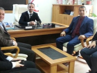 S���t Devlet Hastanesi Ba�hekimi Uzm. Dr. Alper �ahin'e Ziyaret