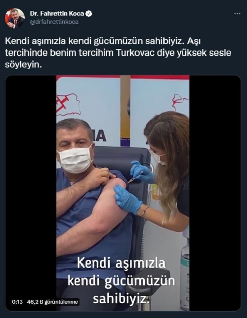 Son dakika: Bakan Koca: Kendi amzla kendi gcmzn sahibiyiz