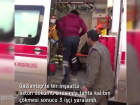 Son dakika... Bakan Koca k�yafetleri kirli oldu�u i�in ambulansa binmek istemeyen i��iyi payla�t�