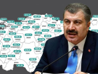 Vaka say�s� en �ok artan ve azalan iller