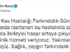 Bakan Koca: Sa�l�k, yayg�n fark�ndal�k ister