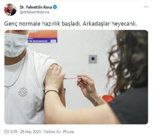 Son dakika haberi... Bakan Koca: Gen normale hazrlk balad