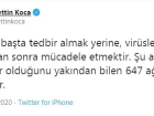 Son dakika haberi | Bakan Koca: Virsten kendimizi korumamz zor deil (2)
