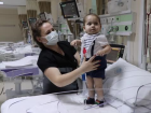 Kas hastas� Suriyeli 22 ayl�k Ahmet hayata tutunuyor