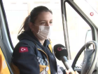 Onlar 112 ambulans servisinin kad�n kahramanlar�