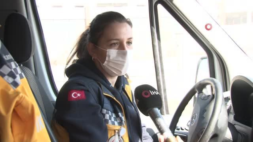 Onlar 112 ambulans servisinin kadn kahramanlar