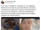 Son Dakika | Sa�l�k Bakanl���'na ait u�ak, Fasl� Yusuf bebek i�in Hollanda'ya gidiyor