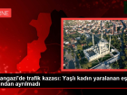 Sultangazi'de trafik kazas�: Ya�l� kad�n yaralanan e�inin ba��ndan ayr�lmad�