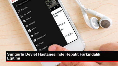 Sungurlu Devlet Hastanesi'nde Hepatit Farkndalk Eitimi