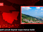 Suriyeli �ocuk kaynar suya maruz kald�