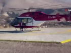 Tedavi g�rd��� hastanede durumu a��rla�an ya�l� adama helikopterli m�dahale