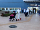 Tedavisi tamamlanan 16 umreci alk��larla taburcu edildi