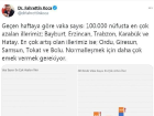 Tedbirler sonu� verdi; Trabzon'da vakalarda d���� g�r�ld�
