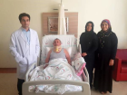 Tekerlekli sandalyeyle geldi�i hastaneden y�r�yebilecek halde taburcu oldu