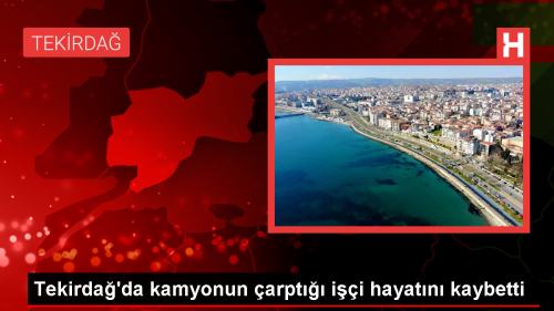 Tekirda'da kamyonun arpt ii hayatn kaybetti