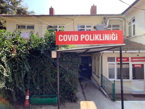 Tekirda Devlet Hastanesi'nde, 'Covid Poliklinii' kuruldu