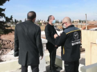TEL ABYAD - Sa�l�k Bakanl��� yetkilileri Suriye'nin kuzeyinde ter�rden temizlenen harekat b�lgelerine gitti