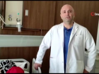 Temizlik yaparken sandalyeden d���p a��r yaralanan kad�n, Siirt'te ilk kez uygulanan y�ntemle hayata tutundu