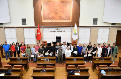 Tepeba Belediyesi ev hayvan sat yerleri iin eitim semineri dzenledi