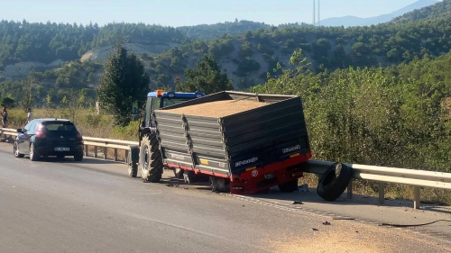 Tokat'ta Gurbeti Ailesinin Geirdii Trafik Kazasnda Bir Kii Hayatn Kaybetti