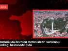Tosya'da  Tekerlekli Elektrikli Motosiklet Kazas: Src Hayatn Kaybetti